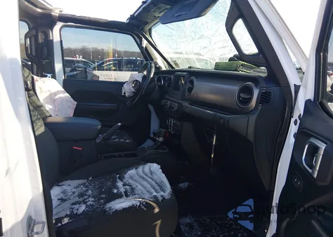 2020 Jeep Wrangler Unlimited Sport S 4X4 from USA, damaged, VIN 1C4HJXDNXLW258512